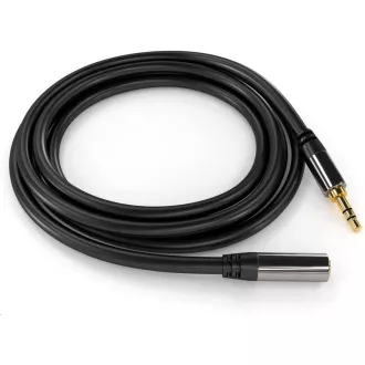 PREMIUMCORD prodlužovací kabel, Jack 3.5mm - Jack 3.5mm M/F 3m PREMIUMCORD prodlužovací kabel, Jack 3.5mm - Jack 3.5mm M/F 3m