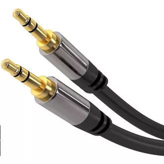 PREMIUMCORD kabel, Jack 3.5mm - Jack 3.5mm M/M 5m PREMIUMCORD kabel, Jack 3.5mm - Jack 3.5mm M/M 5m