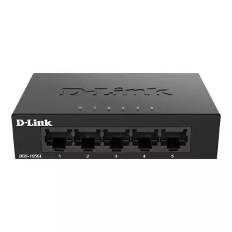 D-Link DGS-105GL 5-port Gigabit Metal Housing Desktop Switch D-Link DGS-105GL 5-port Gigabit Metal Housing Desktop Switch