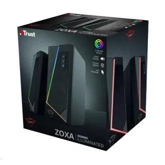 TRUST reproduktor GXT 609 Zoxa RGB Illuminated Speaker Set TRUST reproduktor GXT 609 Zoxa RGB Illuminated Speaker Set