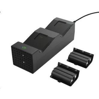 TRUST nabíjecí stanice GXT 250 Duo Charging Dock for Xbox Series X / S TRUST nabíjecí stanice GXT 250 Duo Charging Dock for Xbox Series X / S