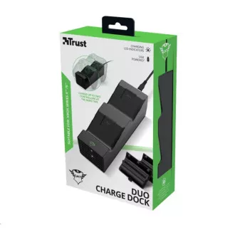 TRUST nabíjecí stanice GXT 250 Duo Charging Dock for Xbox Series X / S TRUST nabíjecí stanice GXT 250 Duo Charging Dock for Xbox Series X / S