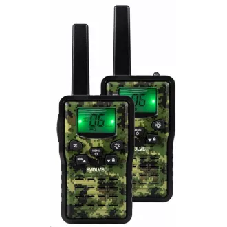 EVOLVEO FreeTalk 2W, PMR vysílačka s výkonem 0, 5 a 2W EVOLVEO FreeTalk 2W, PMR vysílačka s výkonem 0, 5 a 2W