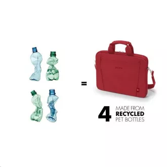 DICOTA Eco Slim Case BASE 13-14.1 Red DICOTA Eco Slim Case BASE 13-14.1 Red