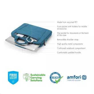 DICOTA Eco Slim Case BASE 13-14.1 Blue DICOTA Eco Slim Case BASE 13-14.1 Blue