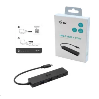 i-tec USB-C Hub Metal 4-Port i-tec USB-C Hub Metal 4-Port