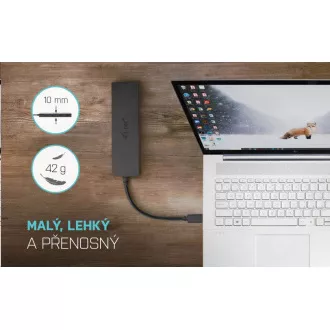 i-tec USB-C Hub Metal 4-Port i-tec USB-C Hub Metal 4-Port