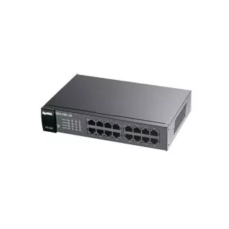 Zyxel GS1100-16 v3 16-port Gigabit Ethernet Switch, fanless