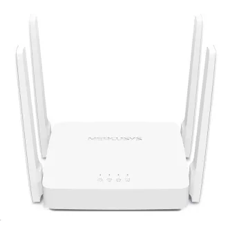 MERCUSYS AC10 WiFi5 router (AC1200, 2, 4GHz/5GHz, 2x100Mb/s LAN, 1x100Mb/s WAN) MERCUSYS AC10 WiFi5 router (AC1200, 2, 4GHz/5GHz, 2x100Mb/s LAN, 1x100Mb/s WAN)