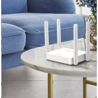 MERCUSYS AC10 WiFi5 router (AC1200, 2, 4GHz/5GHz, 2x100Mb/s LAN, 1x100Mb/s WAN) MERCUSYS AC10 WiFi5 router (AC1200, 2, 4GHz/5GHz, 2x100Mb/s LAN, 1x100Mb/s WAN)