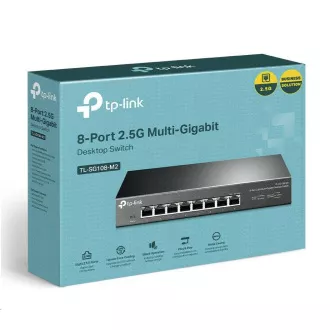 TP-Link switch TL-SG108-M2 (8x2, 5GbE, fanless) TP-Link switch TL-SG108-M2 (8x2, 5GbE, fanless)