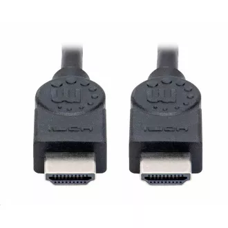 Manhattan HDMI kabel, ARC, 3D, 4K@30Hz, Shielded, 1.5m, černá Manhattan HDMI kabel, ARC, 3D, 4K@30Hz, Shielded, 1.5m, černá