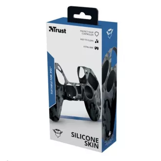 TRUST Obal na ovladač GXT 748 Controller Silicone Sleeve PS5, black camo TRUST Obal na ovladač GXT 748 Controller Silicone Sleeve PS5, black camo