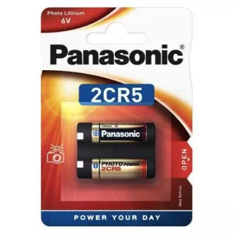PANASONIC Lithiové - FOTO baterie 2CR-5L/1BP 6V (blistr - 1ks) PANASONIC Lithiové - FOTO baterie 2CR-5L/1BP 6V (blistr - 1ks)