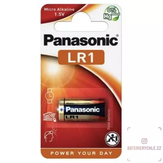 PANASONIC Alkalická MIKRO baterie LR1L/1BE 1, 5V (Blistr 1ks) PANASONIC Alkalická MIKRO baterie LR1L/1BE 1, 5V (Blistr 1ks)