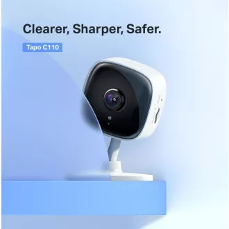TP-Link Tapo C110 domácí/indoor kamera, (3MP, 1296p, WiFi, IR 10m, microSD) TP-Link Tapo C110 domácí/indoor kamera, (3MP, 1296p, WiFi, IR 10m, microSD)