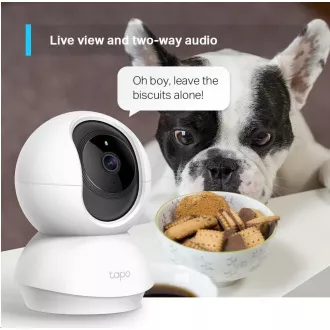 TP-Link Tapo C210 domácí/indoor kamera (3MP, 1296p, IR 10m, WiFi, micro SD card)