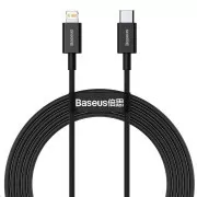Baseus Superior Series rychlonabíjecí kabel Type-C/Lightning 20W 2m černá