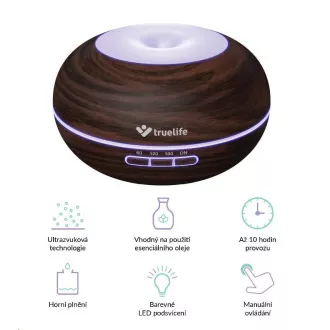 TrueLife AIR Diffuser D5 Dark - Aroma difuzér TrueLife AIR Diffuser D5 Dark - Aroma difuzér