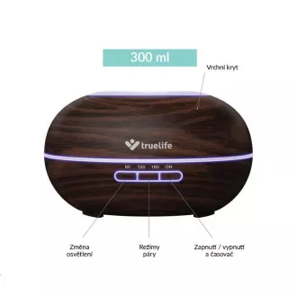 TrueLife AIR Diffuser D5 Dark - Aroma difuzér TrueLife AIR Diffuser D5 Dark - Aroma difuzér