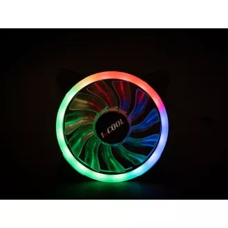 1stCOOL Fan AURA EVO Dual Ring ARGB ventilátor 12cm 1stCOOL Fan AURA EVO Dual Ring ARGB ventilátor 12cm