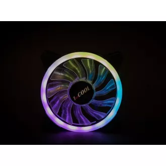 1stCOOL Fan AURA EVO Dual Ring ARGB ventilátor 12cm 1stCOOL Fan AURA EVO Dual Ring ARGB ventilátor 12cm