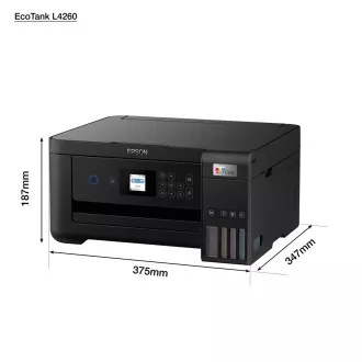 EPSON tiskárna ink EcoTank L4260, 3v1, A4, 1440x5760dpi, 33ppm, USB, Wi-Fi, Záruka 5 let po registraci zdarma EPSON tiskárna ink EcoTank L4260, 3v1, A4, 1440x5760dpi, 33ppm, USB, Wi-Fi, Záruka 5 let po registraci zdarma