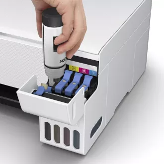 EPSON tiskárna ink EcoTank L3256, 3v1, A4, 1440x5760dpi, 33ppm, USB, Wi-Fi, bílá EPSON tiskárna ink EcoTank L3256, 3v1, A4, 1440x5760dpi, 33ppm, USB, Wi-Fi, bílá
