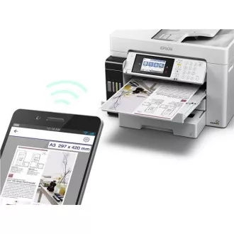 EPSON tiskárna ink EcoTank L15180, 4in1, 4800x1200dpi, A3, USB, 25PPM, 4ink, Záruka 5 let po registraci zdarma