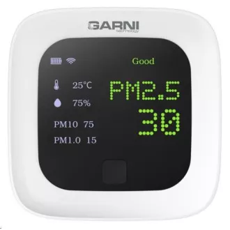 GARNI 210T OneCare - chytrý měřič kvality vzduchu GARNI 210T OneCare - chytrý měřič kvality vzduchu