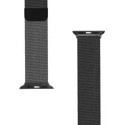 Tactical 351 Loop Magnetický Kovový Řemínek pro Apple Watch 1/2/3/4/5/6/SE 42/44mm Black