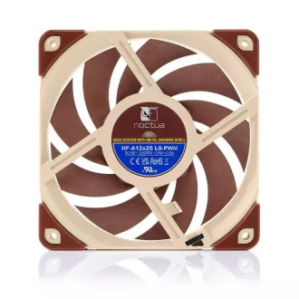 NOCTUA Ventilátor NF-A12x25-LS-PWM, 120mm, hnědá NOCTUA Ventilátor NF-A12x25-LS-PWM, 120mm, hnědá