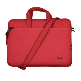TRUST Pouzdro na notebook 16" Bologna Slim Laptop Bag Eco, červená TRUST Pouzdro na notebook 16" Bologna Slim Laptop Bag Eco, červená