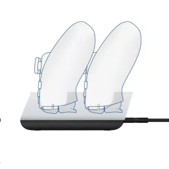 TRUST nabíjecí stanice GXT 254 Duo Charging Dock for PS5 TRUST nabíjecí stanice GXT 254 Duo Charging Dock for PS5