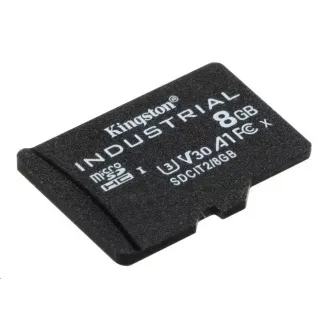 Kingston MicroSDHC karta 8GB Industrial C10 A1 pSLC Card Single Pack Kingston MicroSDHC karta 8GB Industrial C10 A1 pSLC Card Single Pack