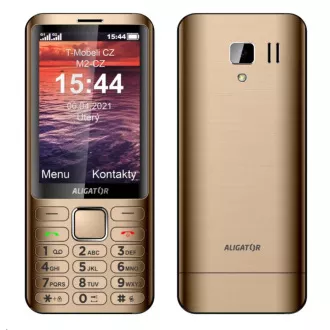 Aligator D950 Dual SIM, zlatá Aligator D950 Dual SIM, zlatá