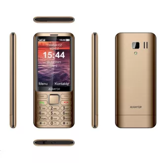 Aligator D950 Dual SIM, zlatá Aligator D950 Dual SIM, zlatá