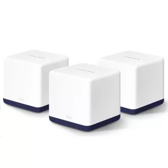 MERCUSYS Halo H50G(3-pack) Aginet WiFi5 Mesh (AC1900, 2, 4GHz/5GHz, 3xGbELAN/WAN) MERCUSYS Halo H50G(3-pack) Aginet WiFi5 Mesh (AC1900, 2, 4GHz/5GHz, 3xGbELAN/WAN)