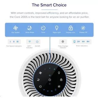 Levoit Core200S SMART - Inteligentní čistička vzduchu Levoit Core200S SMART - Inteligentní čistička vzduchu