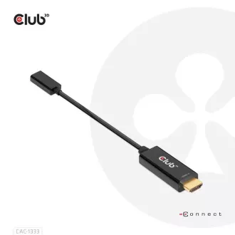 Club3D aktivní adaptér HDMI na USB-C, 4K60Hz, M/F Club3D aktivní adaptér HDMI na USB-C, 4K60Hz, M/F