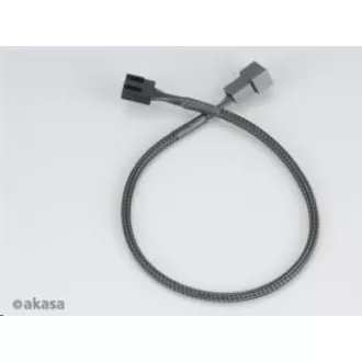 AKASA prodlužovací kabel k PWM ventilátoru, 30cm (4pin pro PWM, 3pin ventilátory), 4ks v balení AKASA prodlužovací kabel k PWM ventilátoru, 30cm (4pin pro PWM, 3pin ventilátory), 4ks v balení