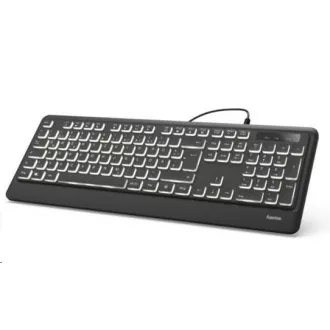 Hama podsvícená klávesnice KC-550 CZ Hama podsvícená klávesnice KC-550 CZ