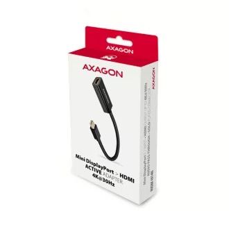 AXAGON RVDM-HI14N, Mini DisplayPort -> HDMI 1.4 redukce / adaptér, 4K/30Hz AXAGON RVDM-HI14N, Mini DisplayPort -> HDMI 1.4 redukce / adaptér, 4K/30Hz