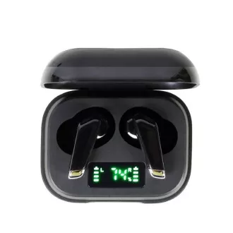 GEMBIRD sluchátka FitEar-X300B, Bluetooth, TWS, černá GEMBIRD sluchátka FitEar-X300B, Bluetooth, TWS, černá