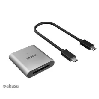 AKASA čtečka karet AK-CR-11BK (CFexpress), externí, USB 3.2 Type-C AKASA čtečka karet AK-CR-11BK (CFexpress), externí, USB 3.2 Type-C