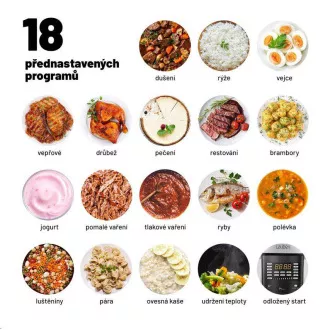 Lauben Multi Cooker 18SB Czech Edition Lauben Multi Cooker 18SB Czech Edition