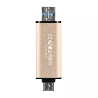 TRANSCEND Flash Disk 512GB JetFlash®930C, TLC, USB 3.2/USB Type C (R:420/W:400 MB/s) černý TRANSCEND Flash Disk 512GB JetFlash®930C, TLC, USB 3.2/USB Type C (R:420/W:400 MB/s) černý