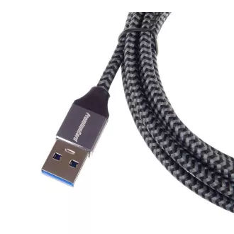 PREMIUMCORD Kabel USB-C na USB 3.0 A (USB 3.1 generation 1, 3A, 5Gbit/s) 1m oplet PREMIUMCORD Kabel USB-C na USB 3.0 A (USB 3.1 generation 1, 3A, 5Gbit/s) 1m oplet
