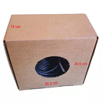 FTP kabel LEXI-Net Cat5E, drát, dvojitý venkovní PE+PVC, černý, 100m, box FTP kabel LEXI-Net Cat5E, drát, dvojitý venkovní PE+PVC, černý, 100m, box