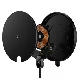 Baseus bezdrátová nabíječka Digital LED Gen 2 15W černá Baseus bezdrátová nabíječka Digital LED Gen 2 15W černá